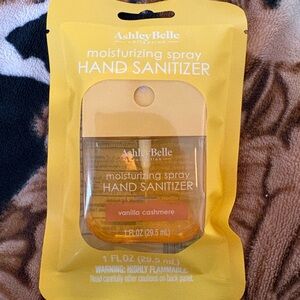 Ashley Belle Vanilla Cashmere Scented Moisturizing Hand Sanitizer Spray